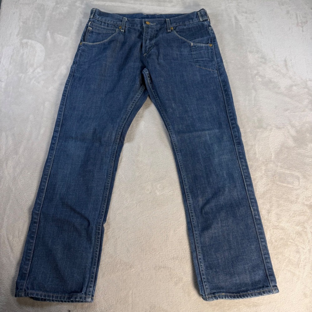 Levis 511 Skinny Jeans Mens 34x30 Blue Cotton Utility Multi Pocket Denim Pants